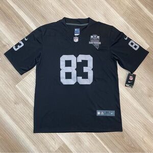 NWT Nike NFL Raiders Waller #83 Football Jersey Las Vegas Short Sleeve Top